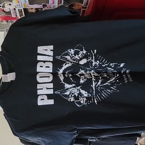 Rare Phobia Band Shirt Mens Med